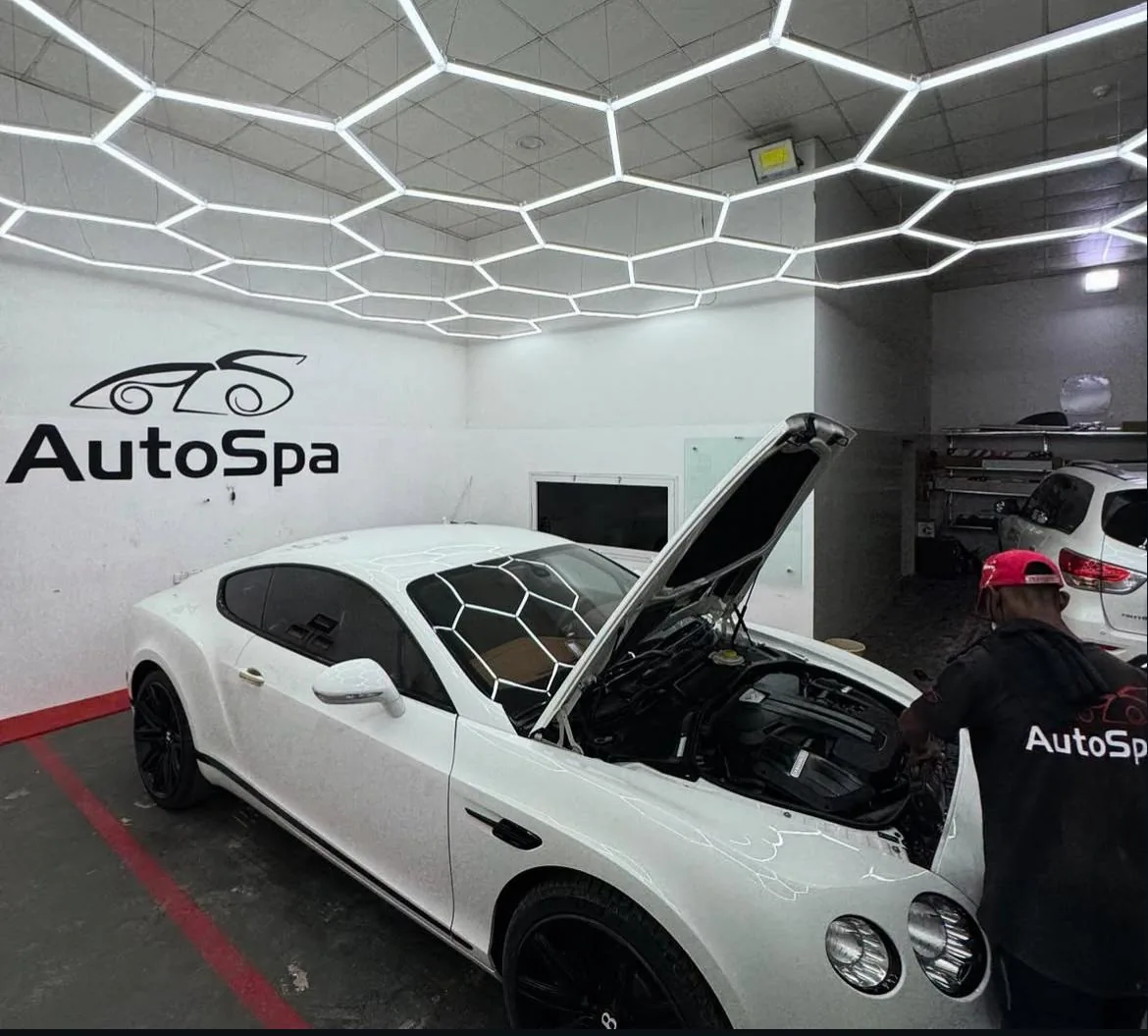 Bentley Continental luxury car valeting and detailing at AutoSpa Bahrain, Maqaba